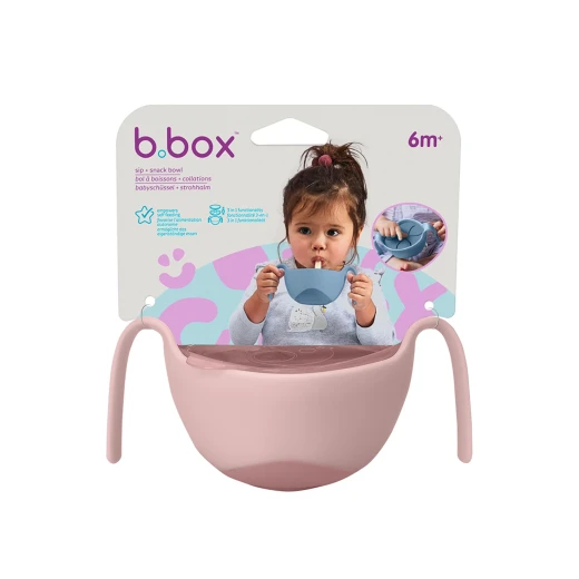 B.Box 3 in 1 Snack Dispenser Set for Babies and Toddlers Blush Color, BPA Free, Easy to Clean, Perfect for On the Go Snacking Needs B.Box 3 in 1 Snack Dispenser Set for Babies and Toddlers Blush Color, BPA Free, Easy to Clean, Perfect for On the Go Snacking Needs