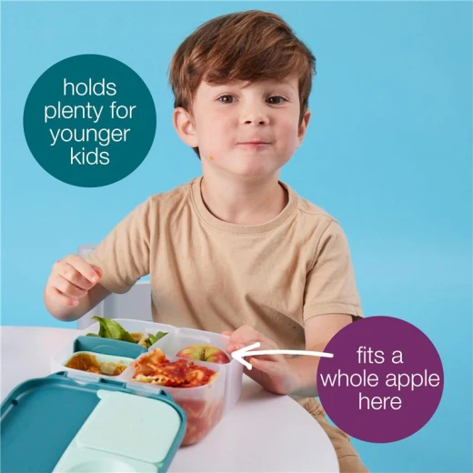 B.Box Mini Lunch Box for Kids Midnight, Leakproof Bento Box, 4¼ Cup Capacity - B.Box - Image 4
