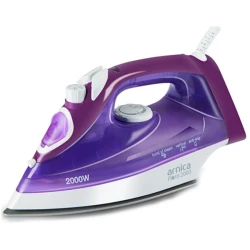 Arnica Flora 2000W Steam Iron – Ceramic Soleplate with Anti-Drip Technology and Powerful Shock Steam Feature