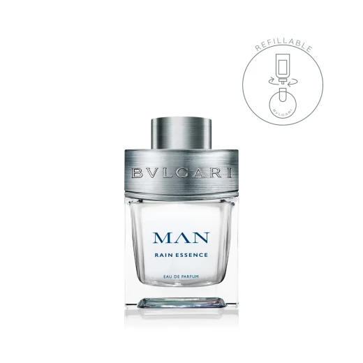 Bvlgari Man Rain Essence Eau de Parfum for Men, A Refreshing Woody Aquatic Fragrance, Featuring Notes of Green Tea, Amber, and Musk, 100ml - Image 4