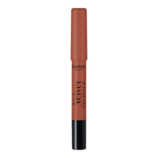 Bourjois Velvet The Pencil Lipstick Matte 09 Moka Cabana Long Lasting Color - Image 2