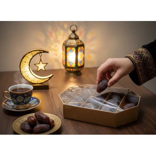 تمر مجهول/مجدول سوبر جامبو فاخر 500 غم – حبات كبيرة وطعم غني طبيعي من تمور صنوة - Image 4