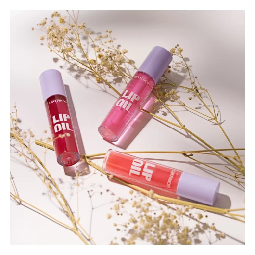 زيت شفاه كاتريس سيكريت جاردن C01 Lips Don't Lie 4.5 مل، ملمع شفاه مرطب - كاتريس - Image 3