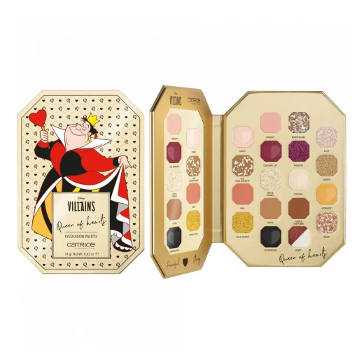 باليت ظلال عيون ديزني فيلينز كوين أوف هارتس من كاتريس كوزماتيكس، جميع الطرق هي طريقي، 18 جرام 030
