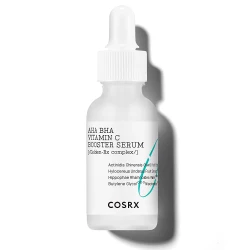 Cosrx Aha Bha Vitamin C Booster Serum 30ml, Enhances Skin Texture and Radiance, Reduces Dark Spots