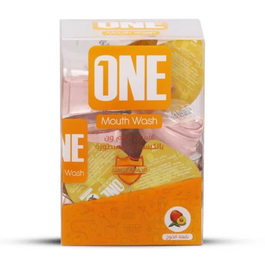 The One Touch Peach Flavor Mouthwash Capsules 20 Count 15ml Fresh Breath The One Touch Peach Flavor Mouthwash Capsules 20 Count 15ml Fresh Breath