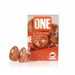 One Cinnamon Flavor Mouthwash Capsules 20 Count Fresh Breath Oral Care