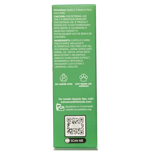 Advanced Clinicals Tea Tree Oil For Skin Facial Serum | Tea Tree Serum For Face With Vitamin E + Botanicals To Help Improve Appearance Of Large Pores & Skintone For Smoother Looking Skin, 53 ml - Advanced clinicals - Image 7