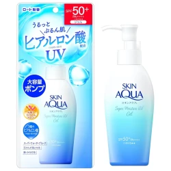 Skin Aqua UV Super Moisture Gel SPF 50+ PA++++ 140g, Hydrating Sunscreen for Face & Body