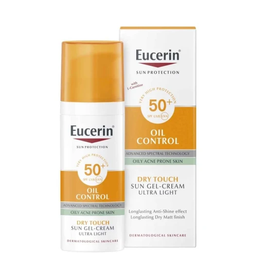Eucerin Sun Oil Control SPF 50+ Face Sunscreen Oily Skin 50ml
