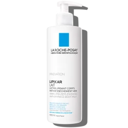 La Roche-Posay Lipikar Lait 48-Hour Moisturizing Lotion for Very Dry Skin 75ml: Intense Hydration and Anti-Dryness Relief for the Whole Family, Clinically Tested, 400 ml