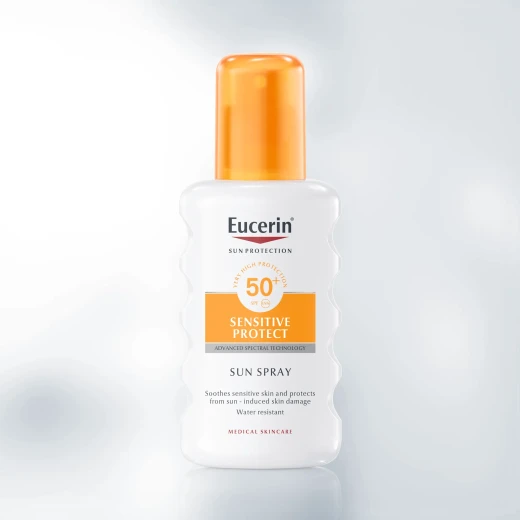 Eucerin Sun Protection Sensitive Protect SPF50+ Sunscreen Spray 200ml Eucerin Sun Protection Sensitive Protect SPF50+ Sunscreen Spray 200ml