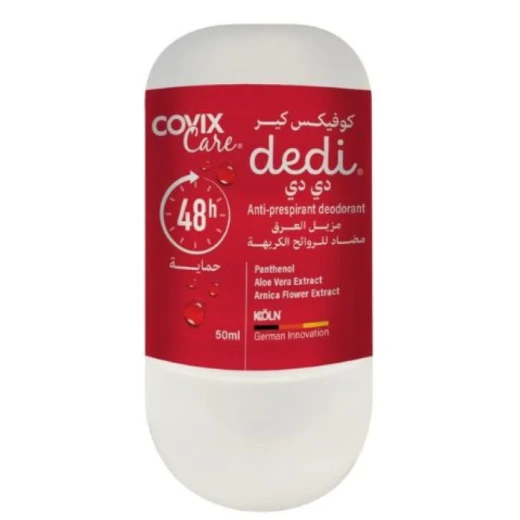 Covix Care DD Roll-On Deodorant 50ml, 48 Hour Protection, Alcohol-Free, Original