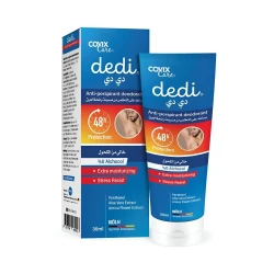 Covix Care Dedi Deodorant Cream for Men Alcohol Free 30ml, Long Lasting Protection