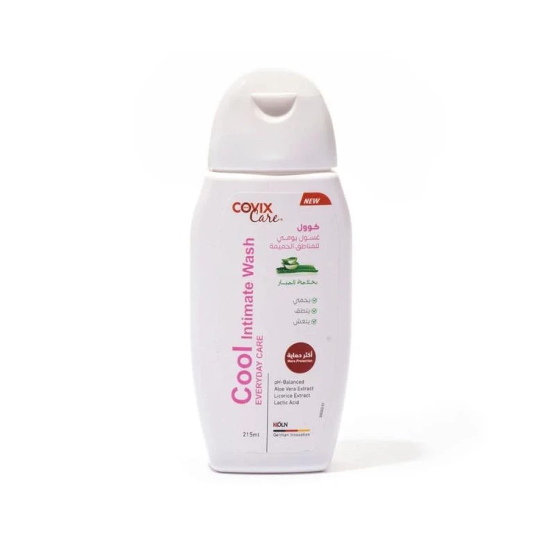 Covix Care Cool Daily Intimate Wash with Aloe Vera Extract 215ml - Covix