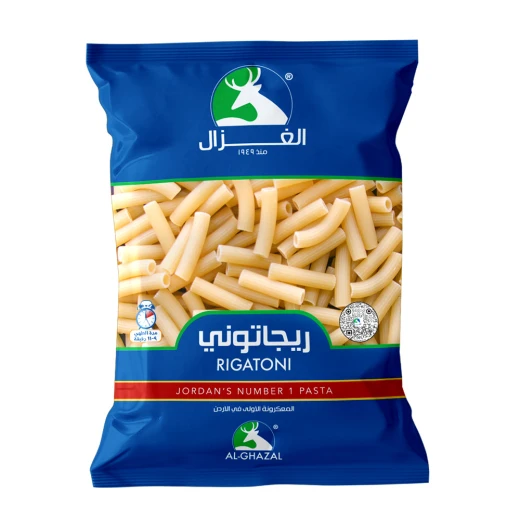 معكرونة غزال ريجاتوني 300 غرام، لذيذة وسريعة الطهي، مثالية لوجبات العائلة معكرونة غزال ريجاتوني 300 غرام، لذيذة وسريعة الطهي، مثالية لوجبات العائلة