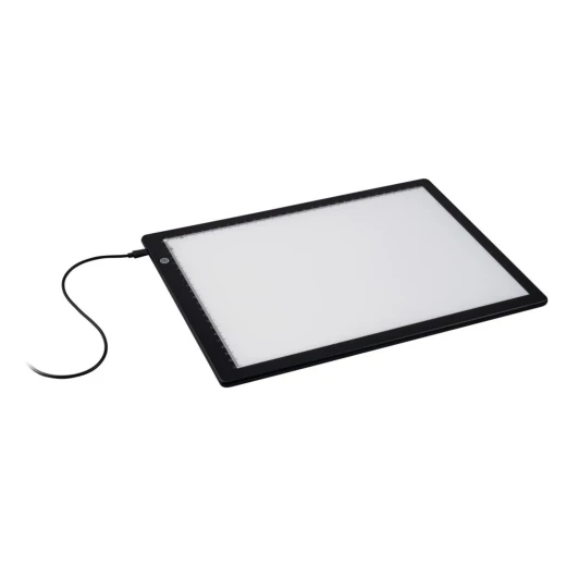 لوحة رسم مضيئة بتقنية LED بحجم A4 مثالية للرسم والتتبع، مع 3 مستويات سطوع قابلة للتعديل، تصميم محمول للفنانين والمبتدئين - لولو شوب الكترونيات - Image 2