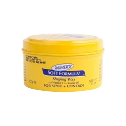 Palmers Soft Formula Shaping Wax 100g, Jojoba Oil and Vitamin E for Hair Styling