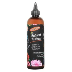 Palmer's Natural Fusions Micellar Rosewater Cleanser 350ml, Gentle Sulfate-Free Shampoo