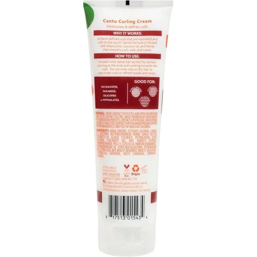 Cantu Kids Curl Cream 227g, Defines Curls, Adds Moisture, For Textured Hair - Cantu - Image 3