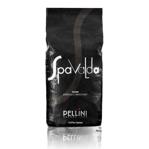 Pellini Spavalda Whole Bean Coffee 1 kg, Intense Hazelnut and Walnut Flavor Pellini Spavalda Whole Bean Coffee 1 kg, Intense Hazelnut and Walnut Flavor