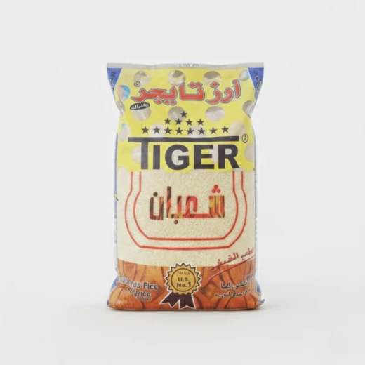 أرز تايجر 3.5 كجم أرز أبيض طويل الحبة: مثالي للطبخ اللذيذ والوجبات اليومية. استمتع بحبوب الأرز الرائعة والمثالية لجميع وصفاتك أرز تايجر 3.5 كجم أرز أبيض طويل الحبة: مثالي للطبخ اللذيذ والوجبات اليومية. استمتع بحبوب الأرز الرائعة والمثالية لجميع وصفاتك