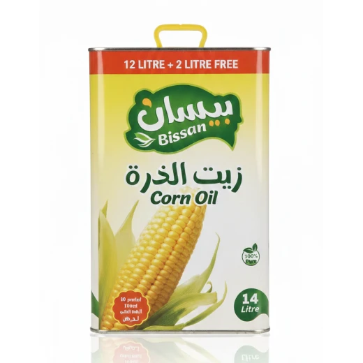 زيت ذرة بيسان 12 لتر تنك، زيت طبخ ممتاز وعالي الجودة للقلي العميق والخبز والطبخ بشكل عام. يضمن نتائج لذيذة ووجبات صحي زيت ذرة بيسان 12 لتر تنك، زيت طبخ ممتاز وعالي الجودة للقلي العميق والخبز والطبخ بشكل عام. يضمن نتائج لذيذة ووجبات صحي
