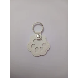 Personalized Pet Hair Memorial Keychain – Transparent Keepsake Charm for Fur Preservation