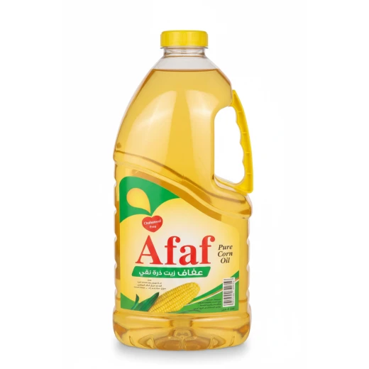Afaf Pure Corn Oil (2.9L) – 100% Cholesterol-Free Premium Cooking & Frying Oil Afaf Pure Corn Oil (2.9L) – 100% Cholesterol-Free Premium Cooking & Frying Oil