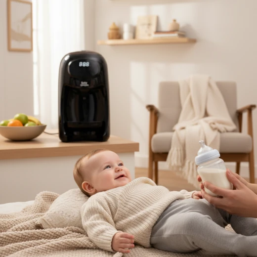 Baby Simsim Baby Formula Maker, Automatic Milk Dispenser, Fast Preparation, Easy Cleaning - Baby Simsim - Image 3