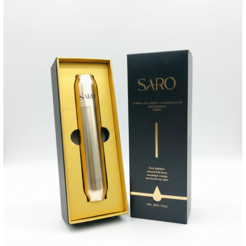 Saro Advanced 3-in-1 Face Essence Serum – Vitamin C, Collagen & Hyaluronic Acid for Brightening, Firming, and Intense Hydration - Saro Cosmetics
