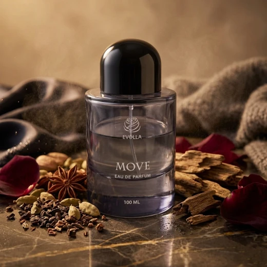 عطر إيفولا موف للرجال 100 مل: تجربة عطرية آسرة برائحة لا تُنسى، قوة تدوم طويلاً، ورائحة متطورة للرجل العصري الأنيق