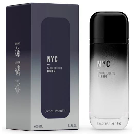 عطر ديكورا أوربان فيت مي NYC للرجال 150 مل، رائحة منعشة وحارة وخشبية عطر ديكورا أوربان فيت مي NYC للرجال 150 مل، رائحة منعشة وحارة وخشبية