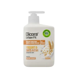 Dicora Urban Fit Hand Soap Oats and Yogurt 500ml Gentle Cleansing