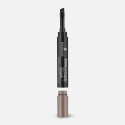 Essence Brow Pomade + Brush 02 Long-Lasting Waterproof Eyebrow Gel