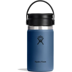 Hydro Flask Wide Mouth Coffee Flask 355ml Harbor Blue Insulated Drink Bottle
