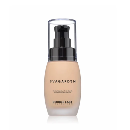 Evagarden Double Last Foundation 162 Light Sand Full Coverage Long-Lasting 30ml Evagarden Double Last Foundation 162 Light Sand Full Coverage Long-Lasting 30ml