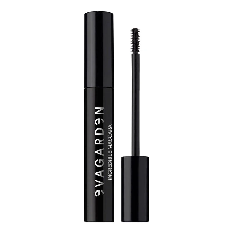Evagarden Incredible Mascara 014 Black, Volumizing, Long-Lasting, for Sensitive Eyes - Evagarden