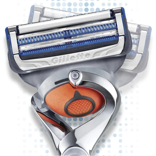Gillette Skinguard Sensitive Razor Flexball for Men, Gentle Shave, 1 Count - Gillette - Image 4