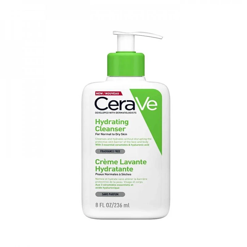 CeraVe Hydrating Cleanser 8oz Gentle Face Wash for Normal to Dry Skin - CeraVe