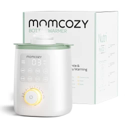 Momcozy Nutri Baby Bottle Warmer, Fast Heating, Night Light, Breastmilk & Formula
