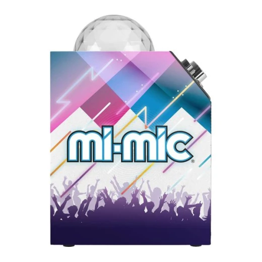 نظام ميكروفون Mi Mic TY6088A بلوتوث كاريوكي أسود، أضواء حفلات LED، خرج 10 واط - Image 2