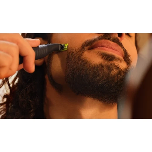 شفرة بديلة لـ فيليبس ون بليد QP1424/10، أداة تشذيب مزدوجة الجوانب، للاستخدام الرطب والجاف - Image 4