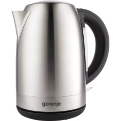 Gorenje K17FEII 1.7L Electric Kettle - Fast boiling with a design that combines plastic and metal for durability and elegance - Ideal for easily preparing tea and coffee for everyday use in the kitchen