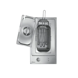 Candy Built-in Fryer – Stainless Steel Design – 30cm Size – Suitable for precise cooking and easy to clean – A practical kitchen appliance for preparing fried foods quickly and safely
