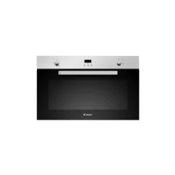Candy 90cm Built In Gas Oven Stainless Steel 84 Liter Capacity Convection Oven with 5 Gas Burners and Electronic Ignition Perfect for Baking and Roasting