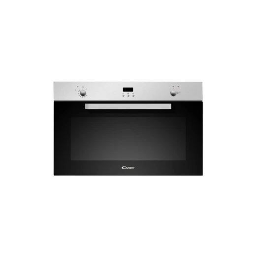 Candy 90cm Built In Gas Oven Stainless Steel 84 Liter Capacity Convection Oven with 5 Gas Burners and Electronic Ignition Perfect for Baking and Roasting Candy 90cm Built In Gas Oven Stainless Steel 84 Liter Capacity Convection Oven with 5 Gas Burners and Electronic Ignition Perfect for Baking and Roasting