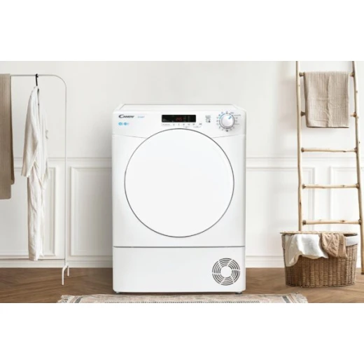 Candy Smart 8KG Condenser Dryer Class B White Energy Efficient Laundry Appliance for Homes and Apartments - Candy - Image 2