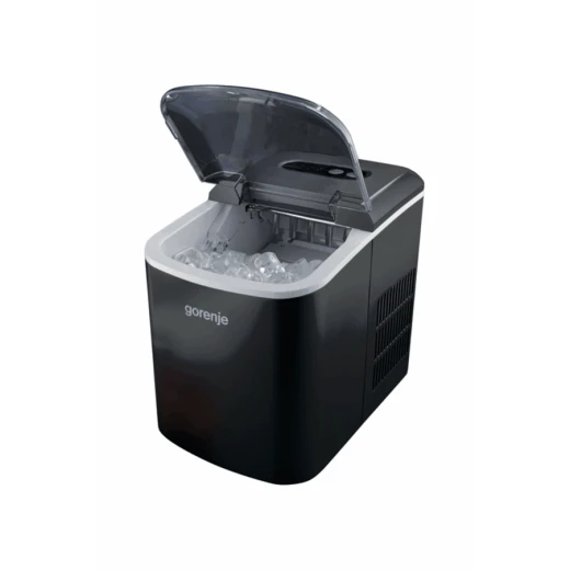 Gorenje IMC1200B Ice Maker Compact Portable 12kg Daily Capacity Adjustable Cube Sizes Small and Large Removable Water Tank 2.2L Electronic Controls Fast Ice Production Lightweight Home Office Party Use Gorenje IMC1200B Ice Maker Compact Portable 12kg Daily Capacity Adjustable Cube Sizes Small and Large Removable Water Tank 2.2L Electronic Controls Fast Ice Production Lightweight Home Office Party Use