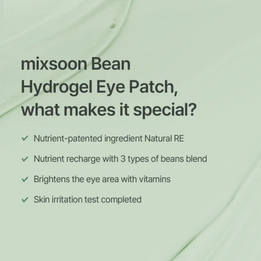 Mixsoon Cica Hyal Eye Patches, Hydrating Hydrogel, 30 Pairs, Reduces Fine Lines - Image 2